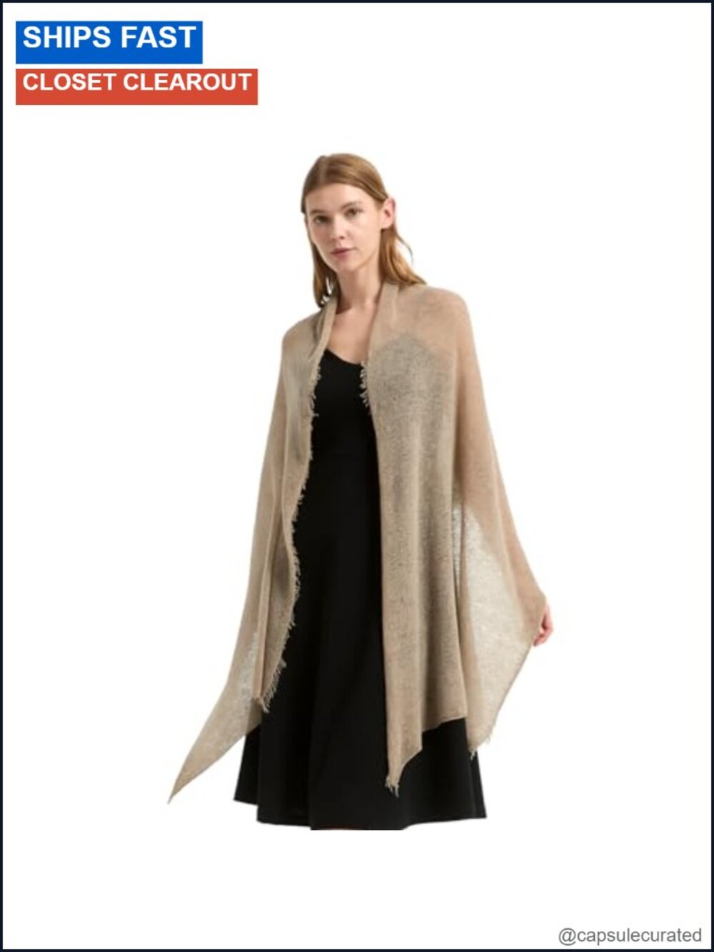 100% Cashmere Wrap Shawl Pashmina Oversized Scarf for Evening Dresses